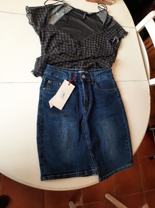 Mini faldas sin estrenar.