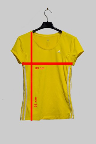 T-shirt Adidas Gialla - Tecnologia Climacool