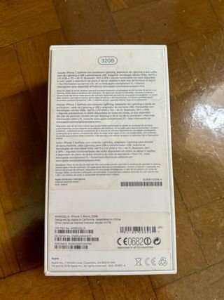 Iphone 7 negro + 18 fundas