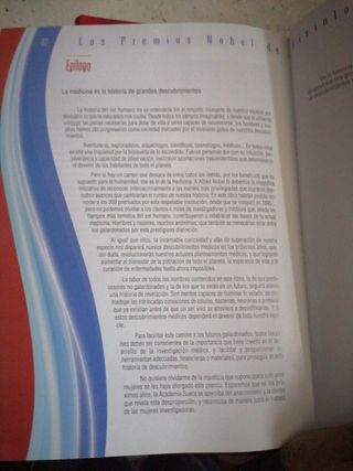 Premios Nobel Fisiología medicina Arana Amurrio