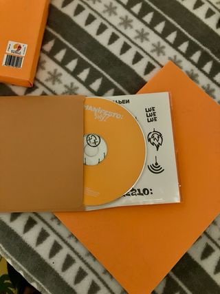 Caja CD Manifesto + libro fotos de Enhypen