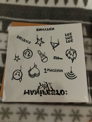 Caja CD Manifesto + libro fotos de Enhypen