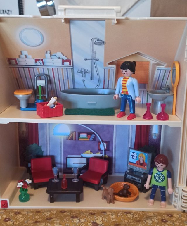 Casa de muñecas maletin de Playmobil