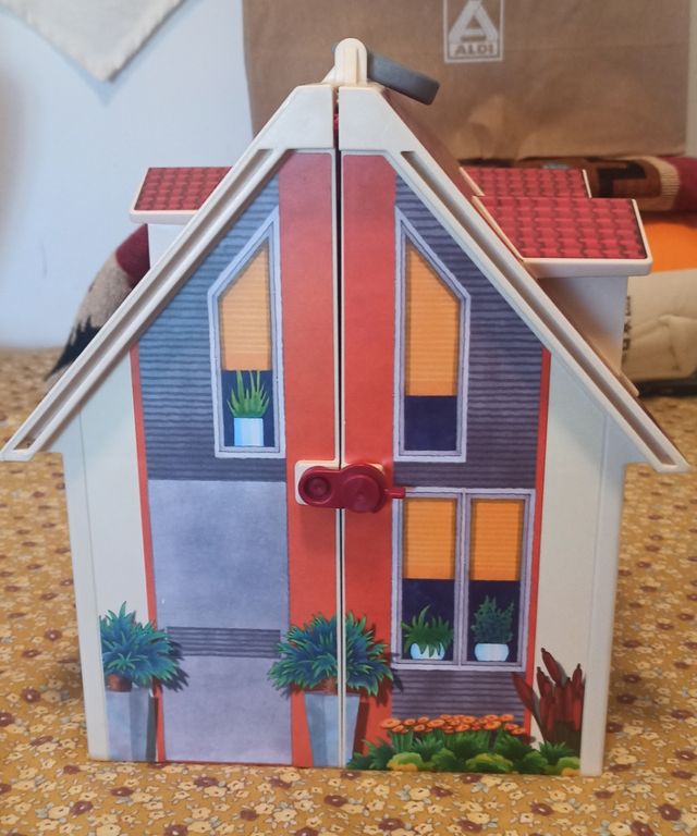 Casa de muñecas maletin de Playmobil