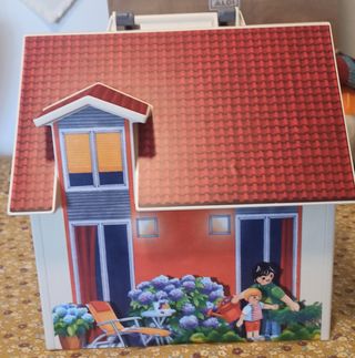 Casa de muñecas maletin de Playmobil