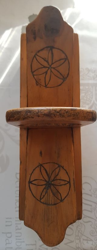 Tarra, recipiente de madera antiguo