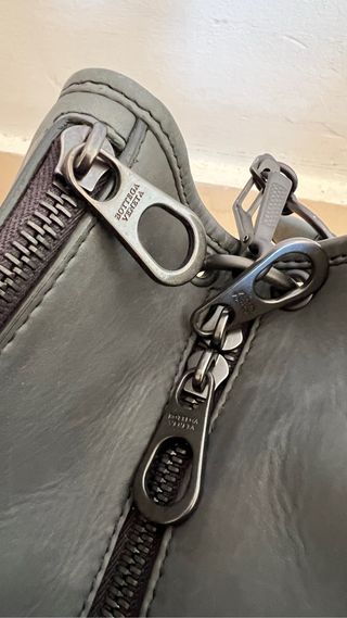 Bottega Veneta  Vintage Briefcase de piel auténtic