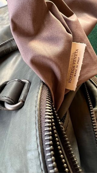 Bottega Veneta  Vintage Briefcase de piel auténtic