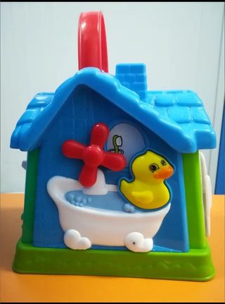 Casita con luz y sonido