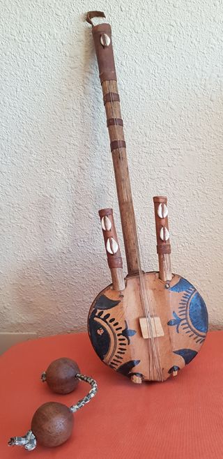 Instrumentos tradicionales de música africanos 