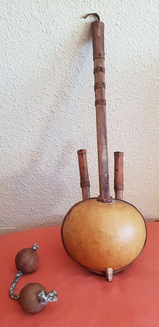 Instrumentos tradicionales de música africanos 