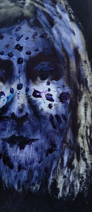 Retrato oscuro, expresionista