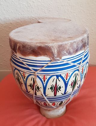 Tambor bongo doble africano 