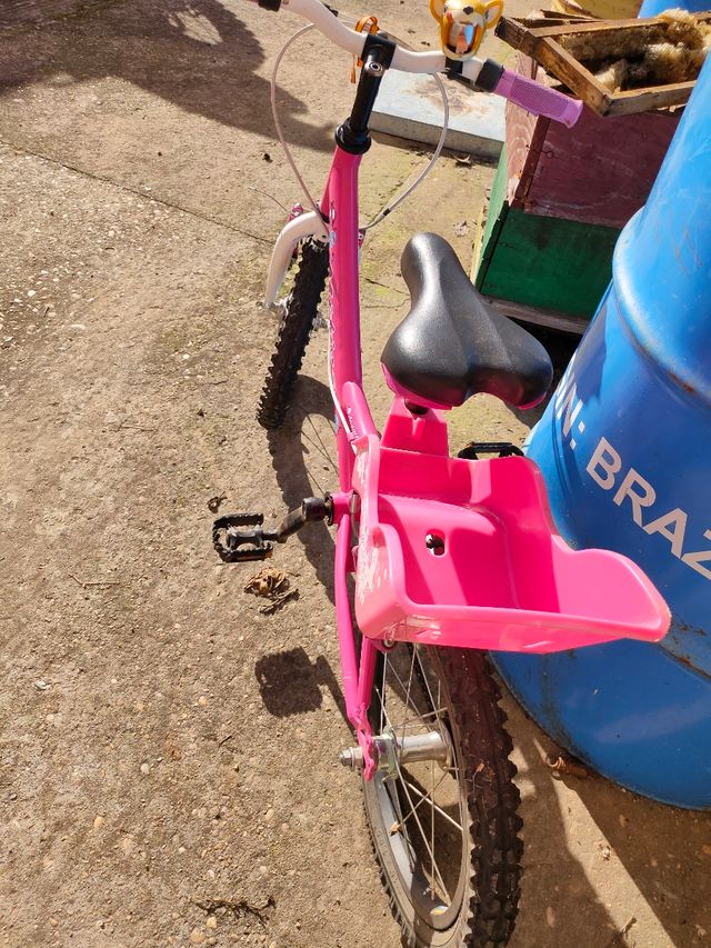 Bicicleta niña 16 pulgadas perfecta.