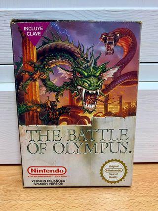 The Battle of Olympus NES