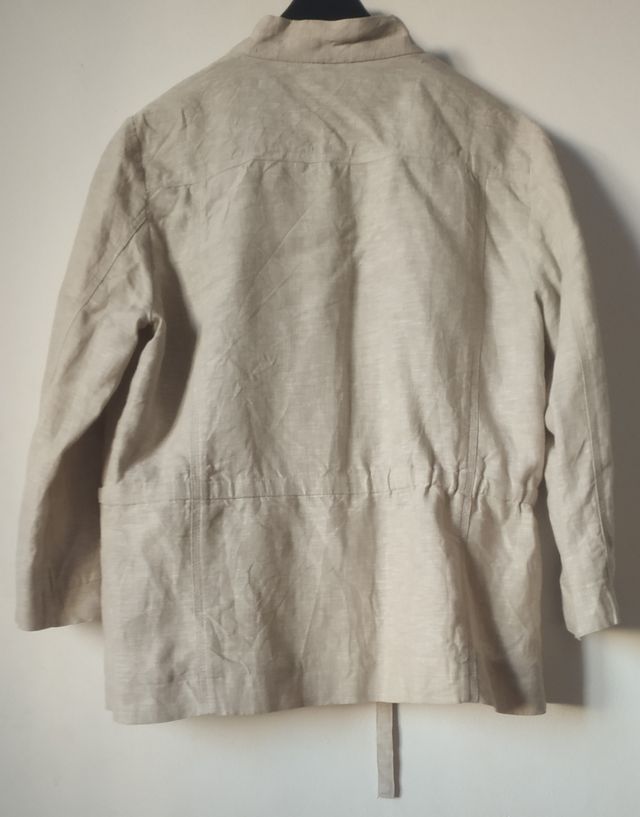 Camaieu ladies linen jacket size XL