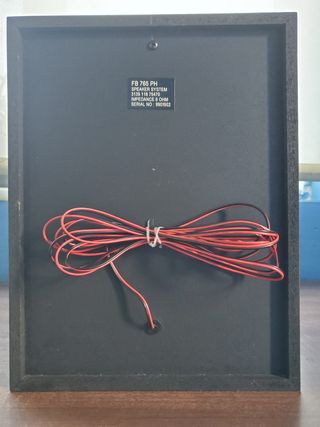 Altavoces hifi philips 3 vías 6 Ohm