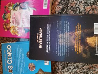 Lote de libros de misterio jueveniles