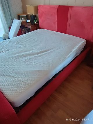 CAMA TAPIZADA DE 1,60 PER 200