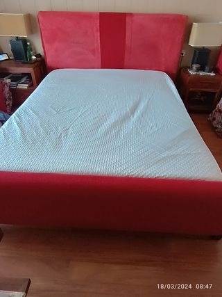 CAMA TAPIZADA DE 1,60 PER 200