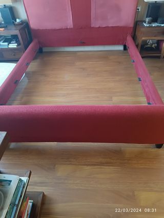 CAMA TAPIZADA DE 1,60 PER 200