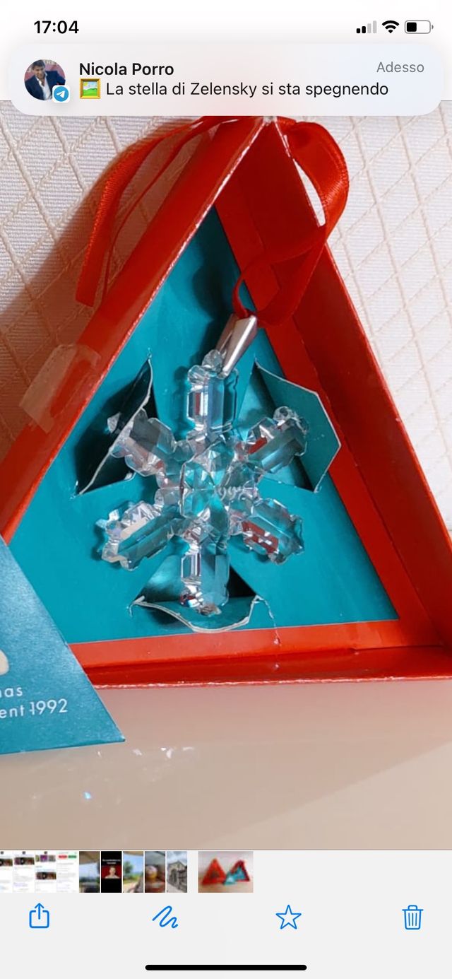 swarowsky stella natalizia 1992