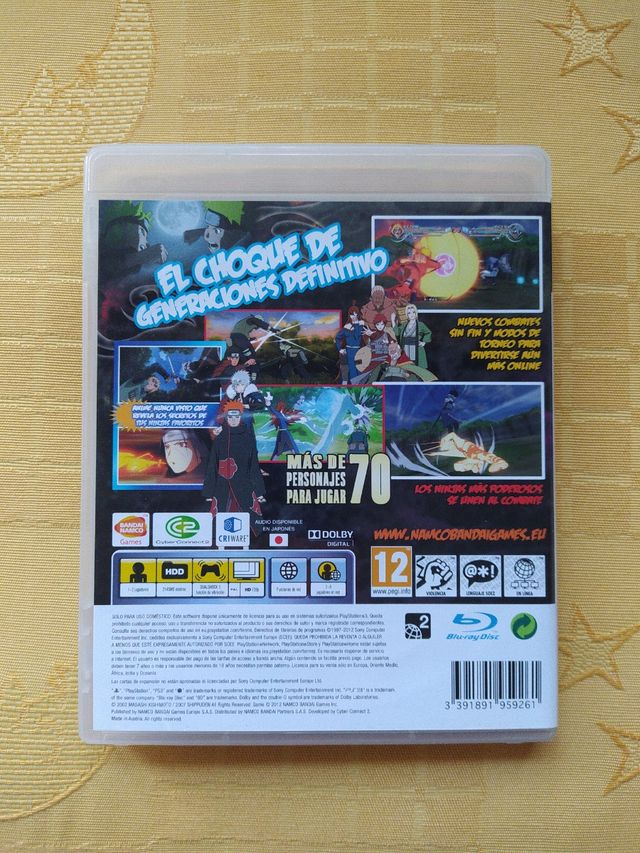 Naruto Storm Generations PS3 PAL ESP