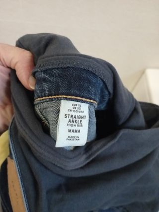 Premamá cropped anckle jeans H&M