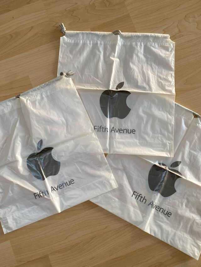 Pack 3 bolsas Apple Store de Nueva York