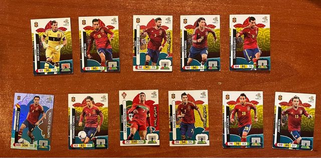 100 CROMOS EUROCOPA 2012 ADRENALYN