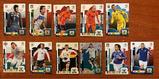100 CROMOS EUROCOPA 2012 ADRENALYN
