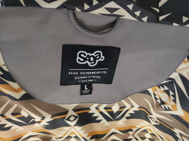 Chaqueta nieve SAGA Fatigue Talla L (299,95€)