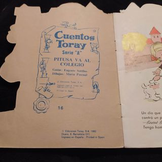 Tebeo Pitusa va al colegio