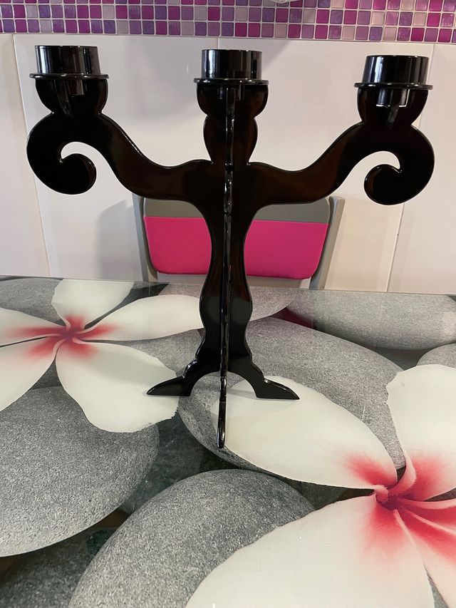 candelabros de metal