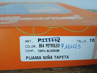 Pijama para niña Massana de verano pantalón corto