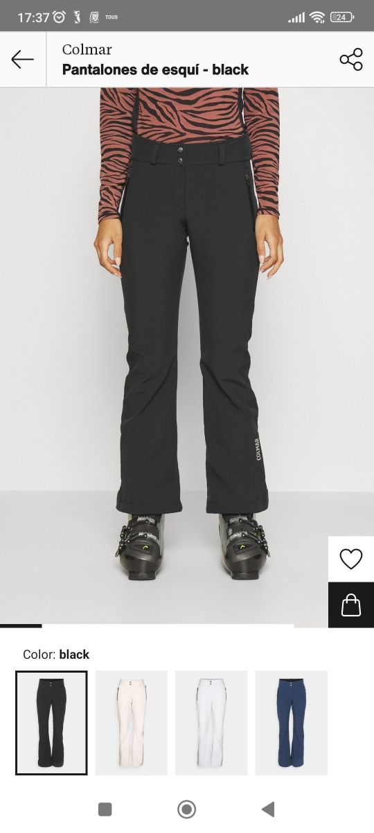 Pantalón nieve COLMAR sin estrenar