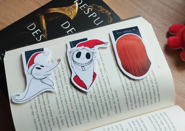 Marcapáginas pesadilla antes de navidad