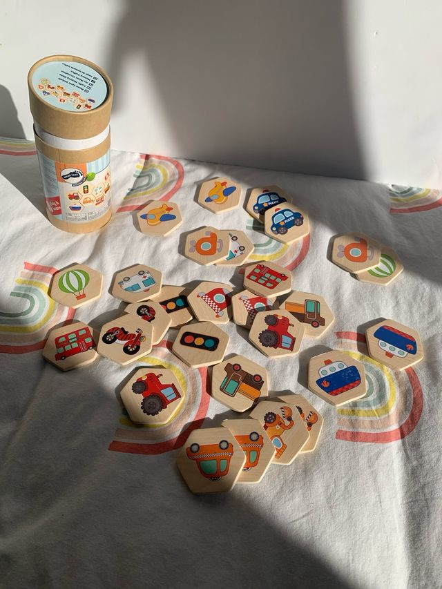 🎲 Memory tráfico Small Foot