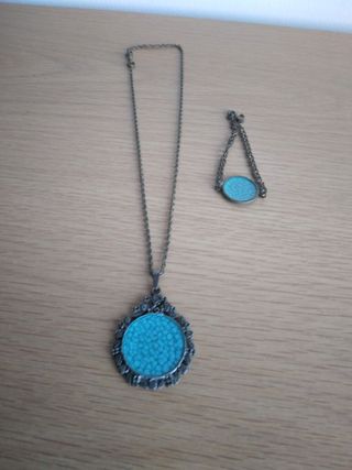 Conjunto de collar y pulsera 💙 