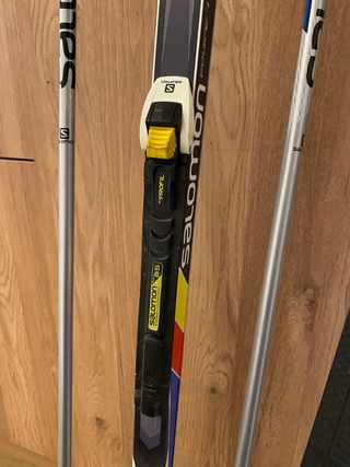 Salomon Esquís Fondo + Fijaciones + Botas