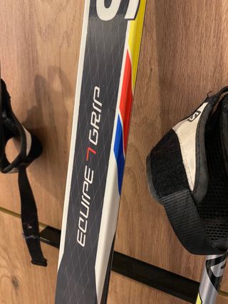 Salomon Esquís Fondo + Fijaciones + Botas