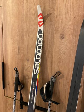 Salomon Esquís Fondo + Fijaciones + Botas