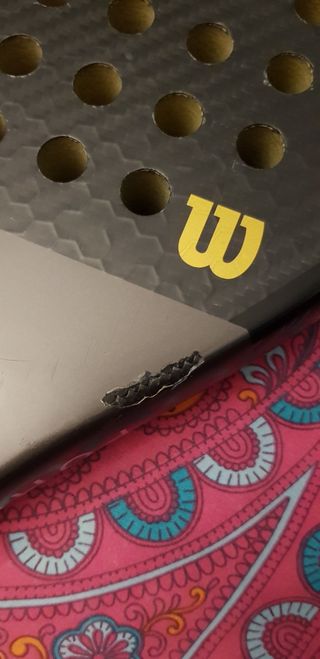 PALA DE PADEL WILSON CARBONO  FORCE PRO GOLD LTD