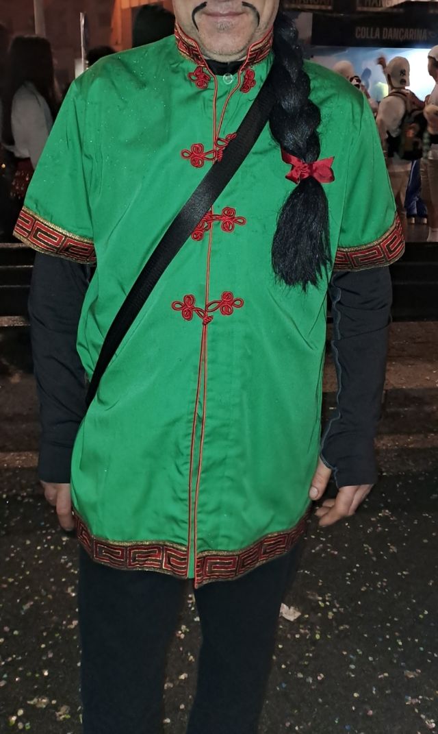 Disfraz de chino o japonés