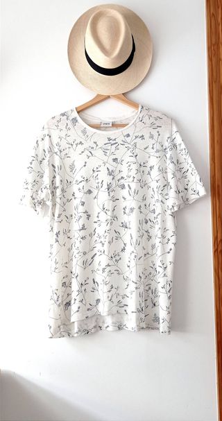 Camiseta lino Zara L