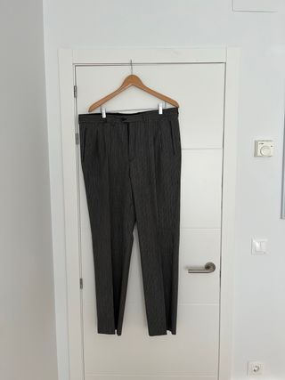 Traje Chaqué completo Negro y gris
