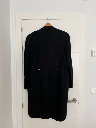 Traje Chaqué completo Negro y gris