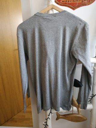 Camiseta manga larga hombre