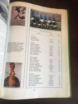 EL GRAN LIBRO DE LOS MUNDIALES 1930-1982.