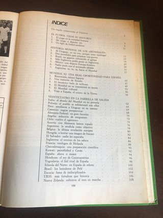 EL GRAN LIBRO DE LOS MUNDIALES 1930-1982.